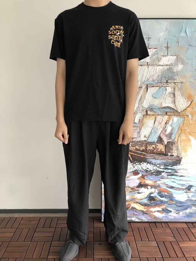On Running ~85 ANTI SOCIAL CLUB T-SHIRT 55041613 (Im 185CM 70KG Iwear Size M In The Photo) - Image 3