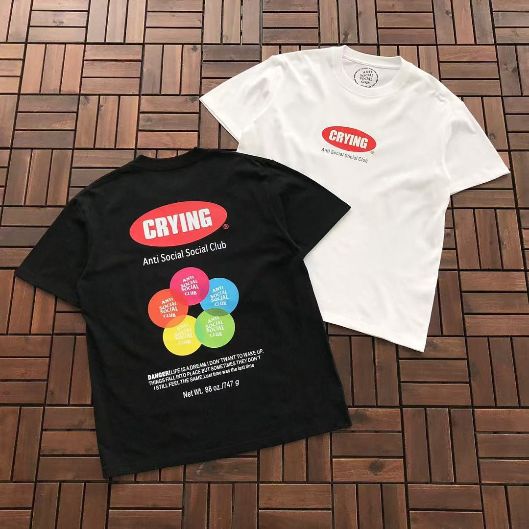 On Running ~85 ANTI SOCIAL CLUB T-SHIRT 55041571 (Im 185CM 70KG Iwear Size M In The Photo)
