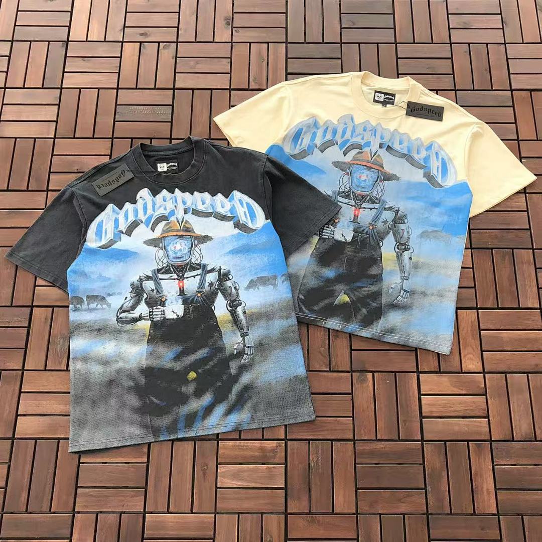 ~ 109 GODSPEED T-SHIRT 55020608 (Im 185CM 80KG Iwear Size S In The Photo), photo 1