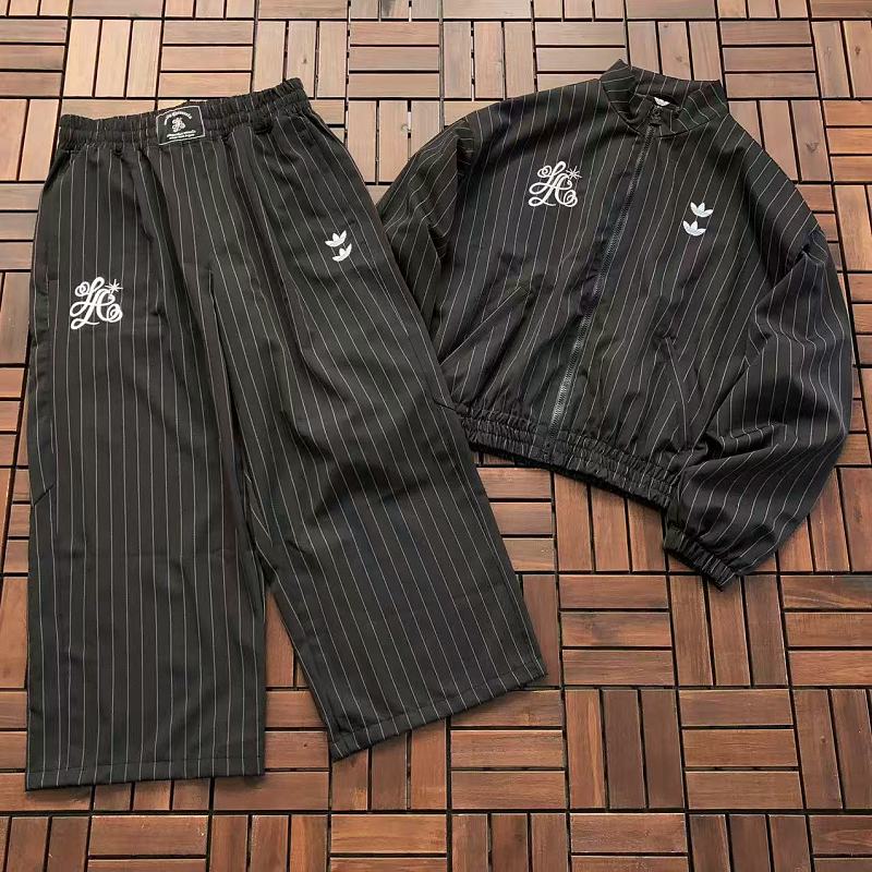 Other TOP 359 PANTS 308 🔥DI🔥AS & WILLY 88082010 CHAVARRIA PINSTRIPE TRACK JACKET, photo 1