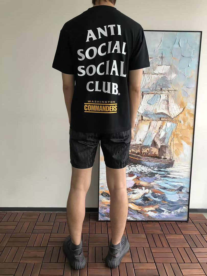 On Running ~85 ANTI SOCIAL CLUB T-SHIRT 55051818 (Im 185CM 70KG Iwear Size M In The Photo) - Image 4
