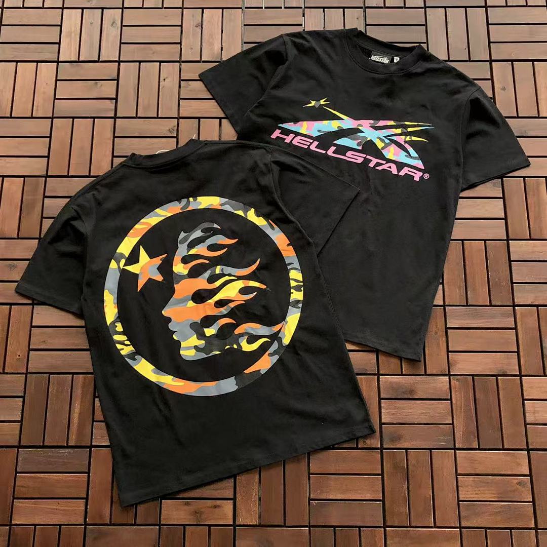 ~ 115 HELLSTAR T-SHIRT 55033008 (Im 185CM 80KG Iwear Size M In The Photo), photo 1