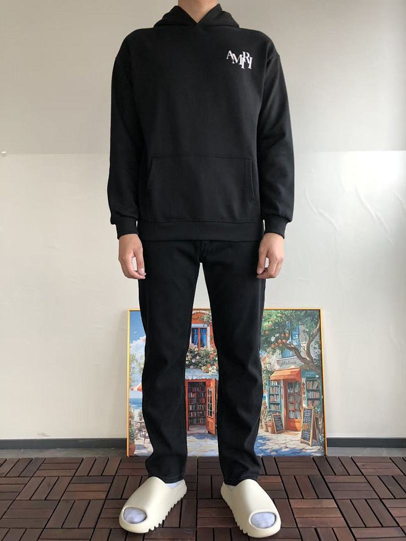 AMIRI ~139 AMIRI HOODIE 33111708 (Im 185CM 80KG Iwear Size M In The Photo) - Image 3
