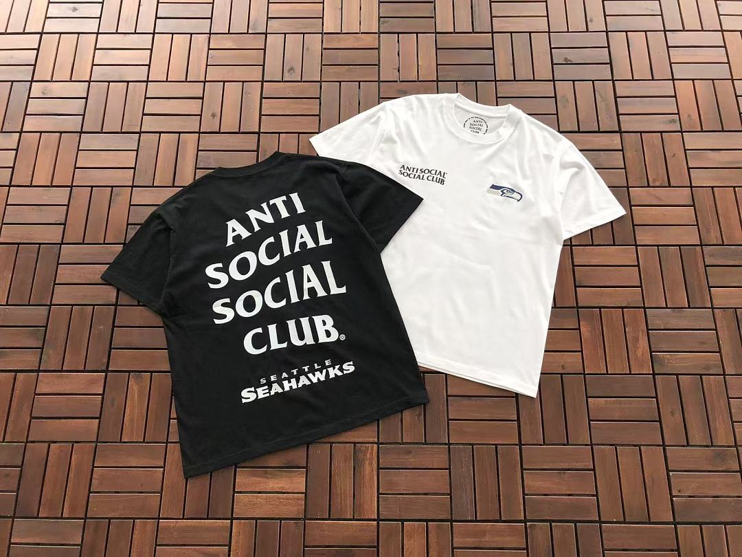 On Running ~85 ANTI SOCIAL CLUB T-SHIRT 55041593 (Im 185CM 70KG Iwear Size M In The Photo) - Image 5