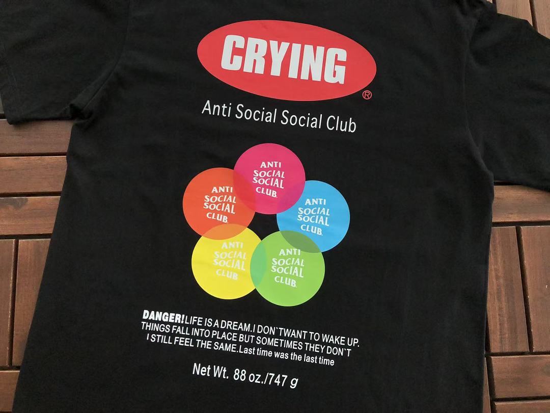 On Running ~85 ANTI SOCIAL CLUB T-SHIRT 55041571 (Im 185CM 70KG Iwear Size M In The Photo) - Image 15