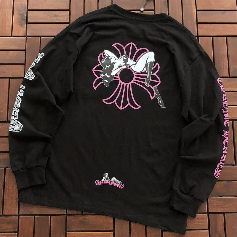 Chanel Chanel ~109 CH🔥OM🔥 HE🔥RTS LONG-SLEEVE 77071418 (Im 185CM 70KG Iwear Size M In The Photo), photo 1