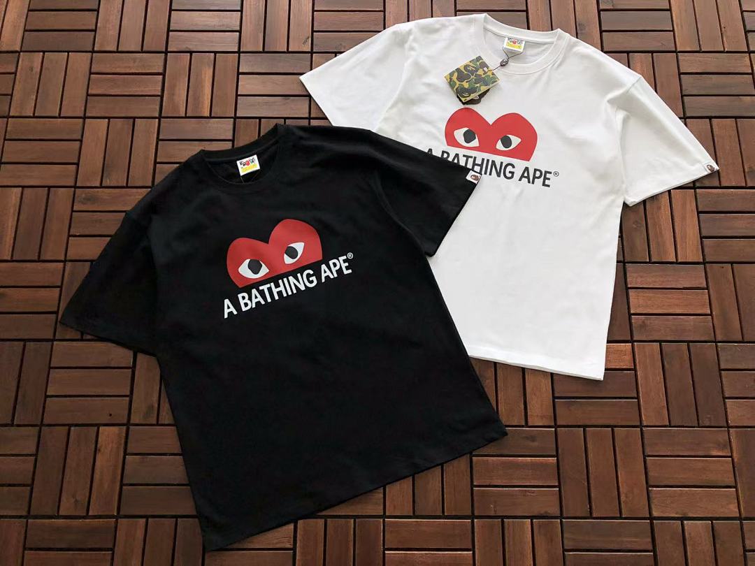 Other ~89 BAPE & CDG T-SHIRT 11112822 (Im 176CM 58KG Iwear Size M In The Photo) - Image 5