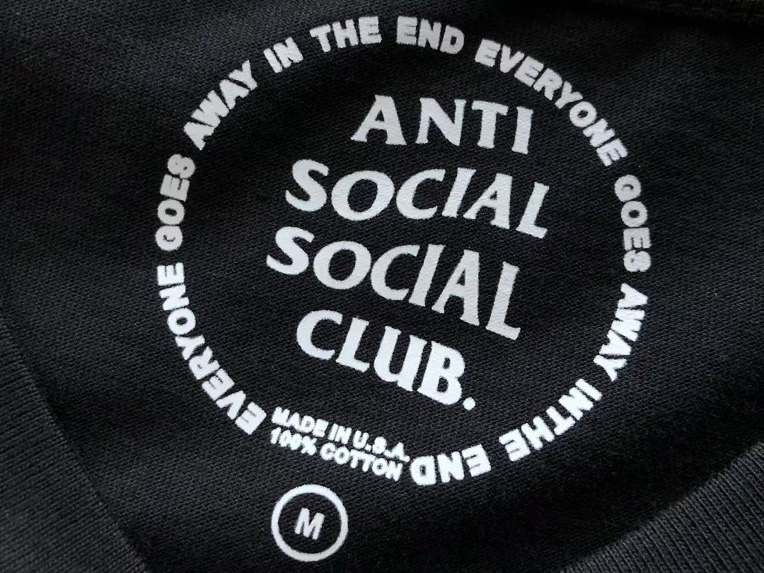 On Running ~85 ANTI SOCIAL CLUB T-SHIRT 55041623 (Im 185CM 70KG Iwear Size M In The Photo) - Image 21
