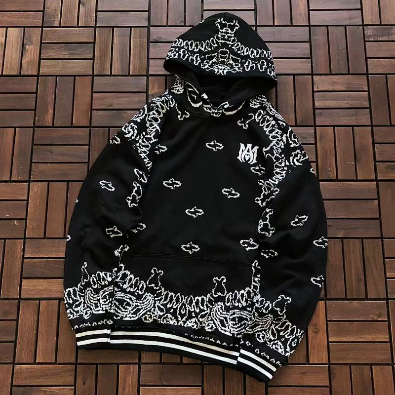 AMIRI ~159 AMIRI HOODIE 33111721 (Im 180CM 68KG Iwear Size M In The Photo)