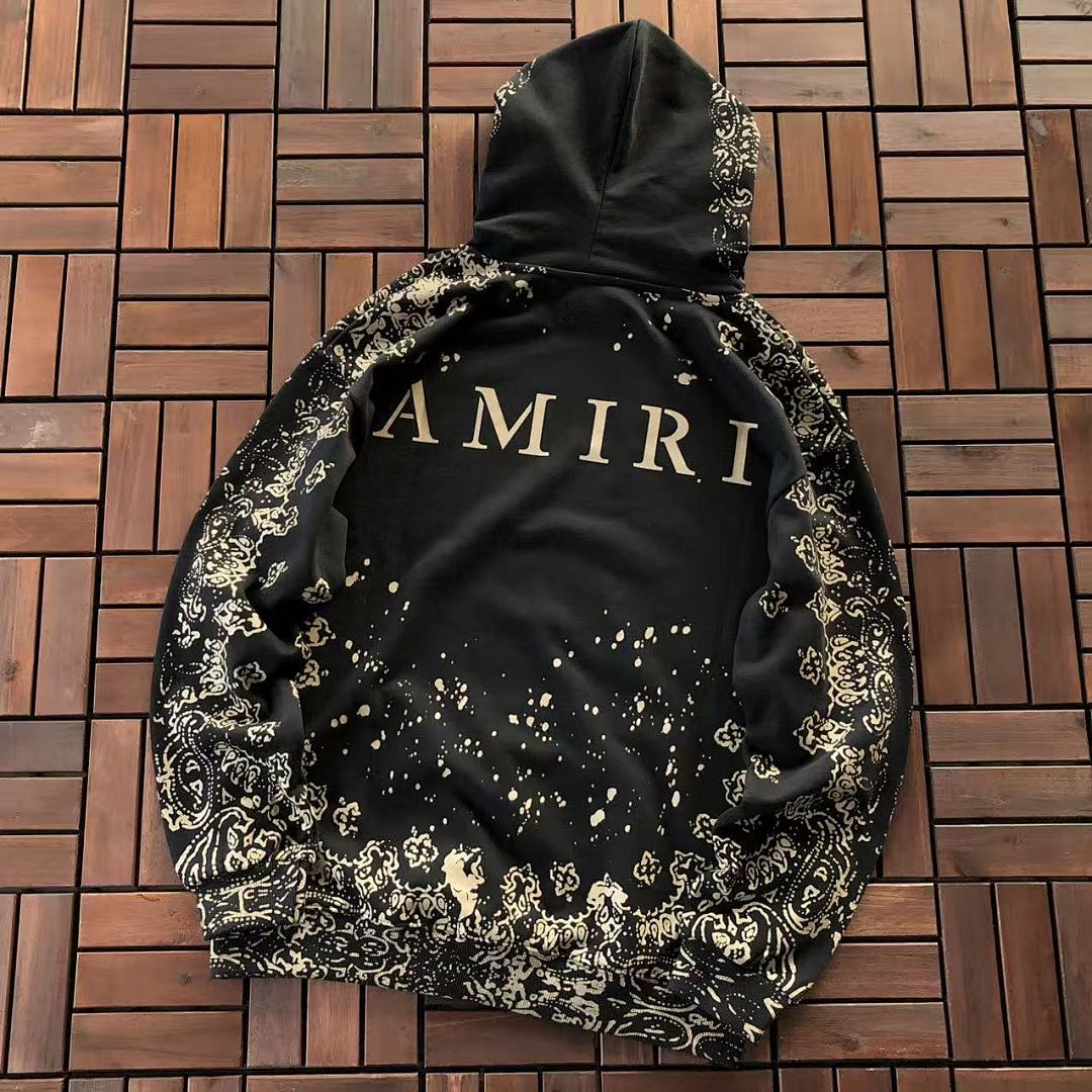 AMIRI ~159 AMIRI HOODIE 33111763 (Im 185CM 80KG Iwear Size M In The Photo)