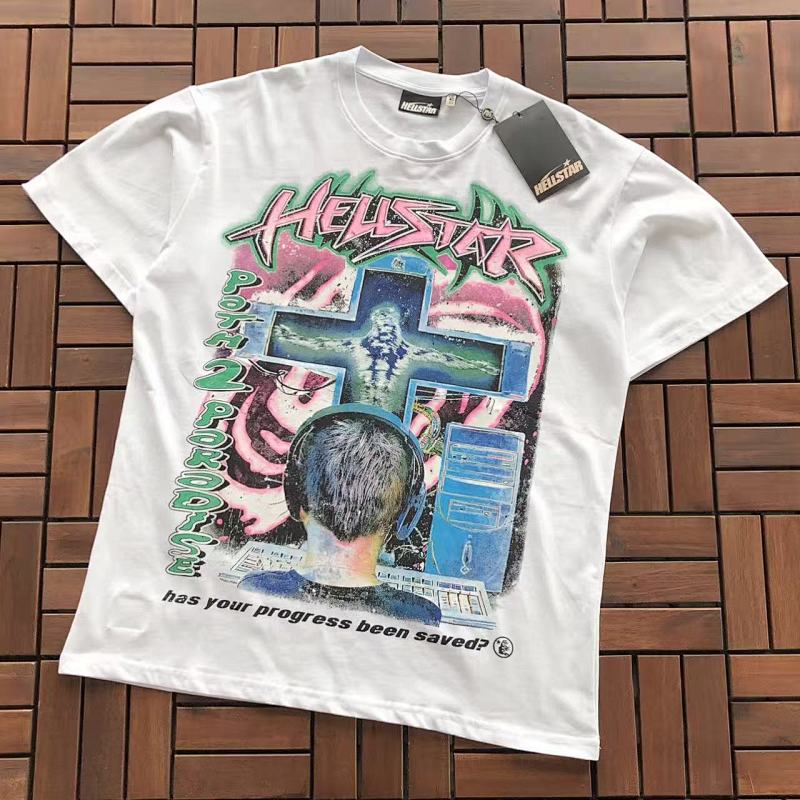 ~109 HELLSTAR T-SHIRT 66030421 (Im 176CM 58KG Iwear Size L In The Photo), photo 1
