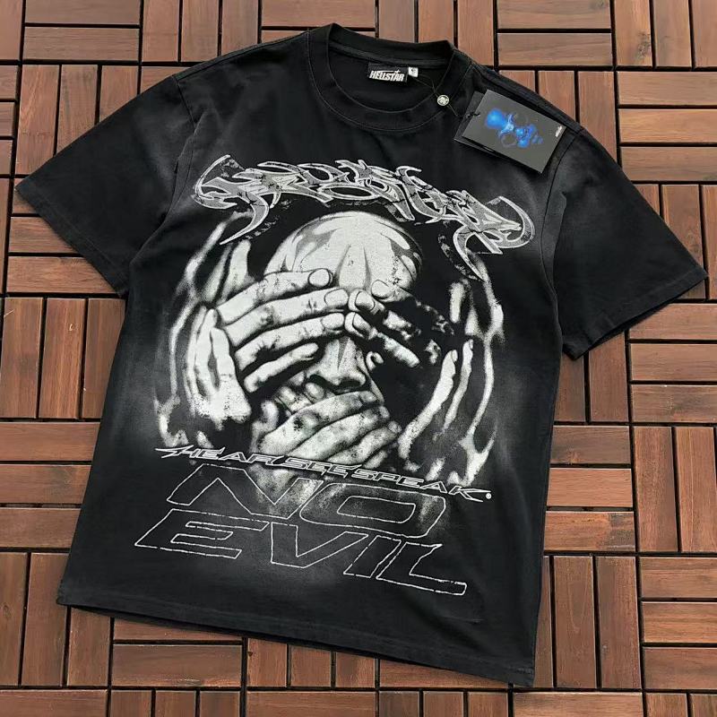 ~109 HELLSTAR T-SHIRT 55020612 (Im 185CM 80KG Iwear Size S In The Photo), photo 1