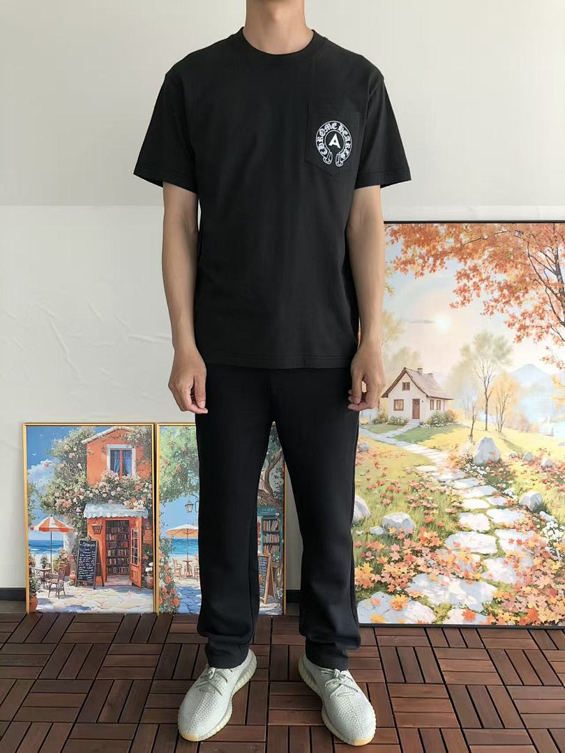 On Running ~109 CH🔥OM🔥 HE🔥RTS T-SHIRT 55022501 (Im 180CM 68KG Iwear Size S In The Photo) - Image 3