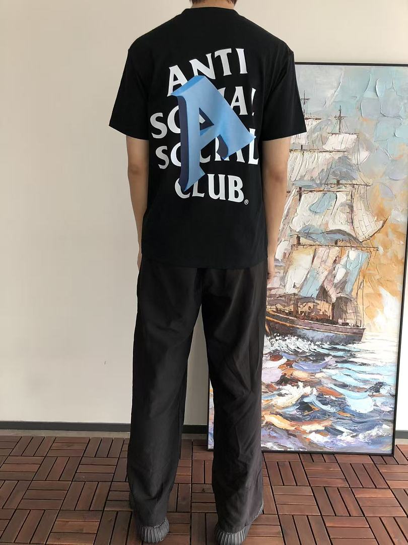 On Running ~85 ANTI SOCIAL CLUB T-SHIRT 55041617 (Im 185CM 70KG Iwear Size M In The Photo) - Image 4