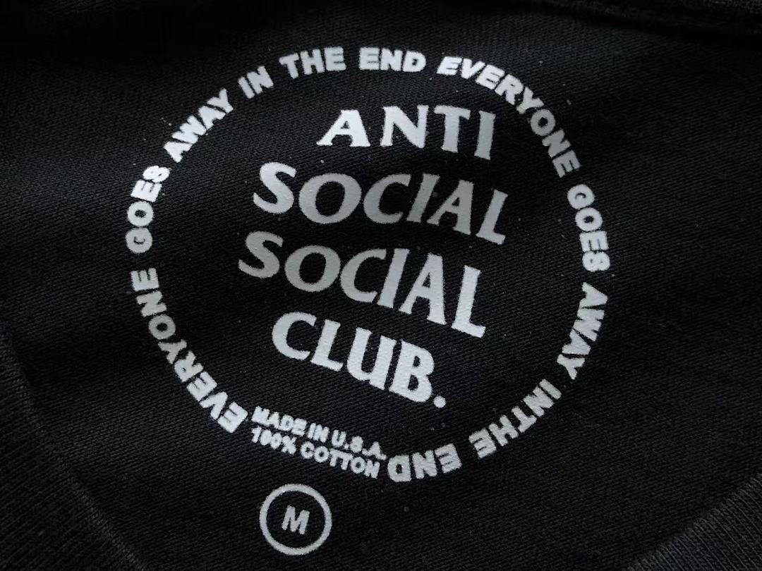 On Running ~85 ANTI SOCIAL CLUB T-SHIRT 55041241 (Im 185CM 70KG Iwear Size M In The Photo) - Image 21