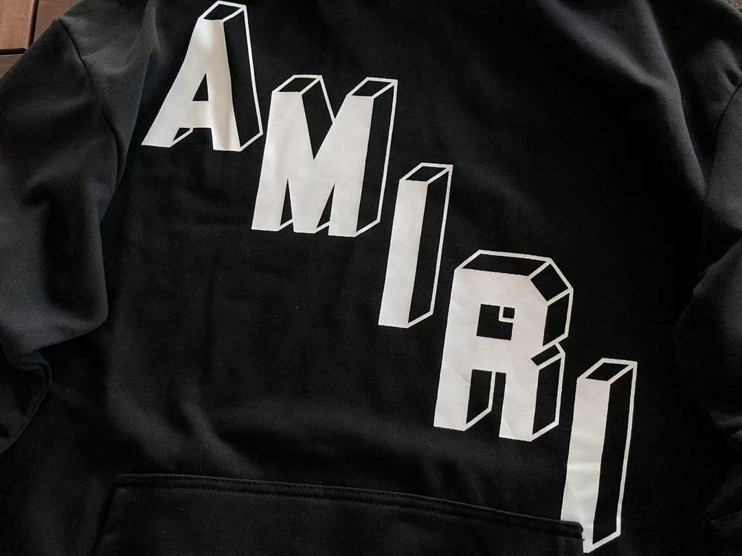 AMIRI ~139 AMIRI HOODIE 33111767 (Im 185CM 80KG Iwear Size M In The Photo) - Image 7