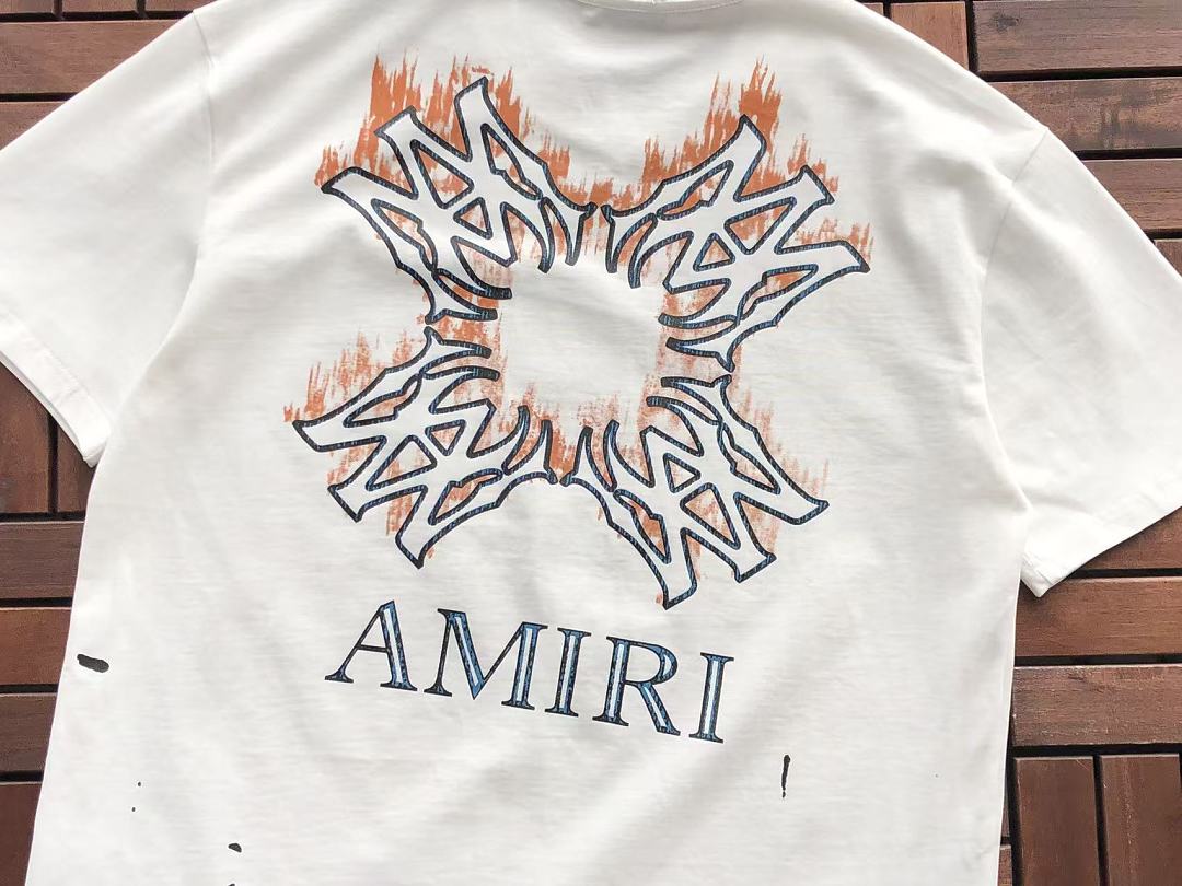 AMIRI ~99 AMIRI T-SHIRT 77050403 (Im 185CM 80KG Iwear Size L In The Photo) - Image 8