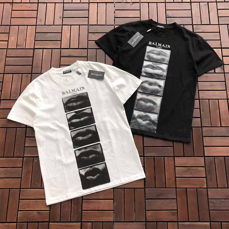 ~99 BALMAIN T-SHIRT 77050873 (Im 185CM 80KG Iwear Size S In The Photo), photo 1