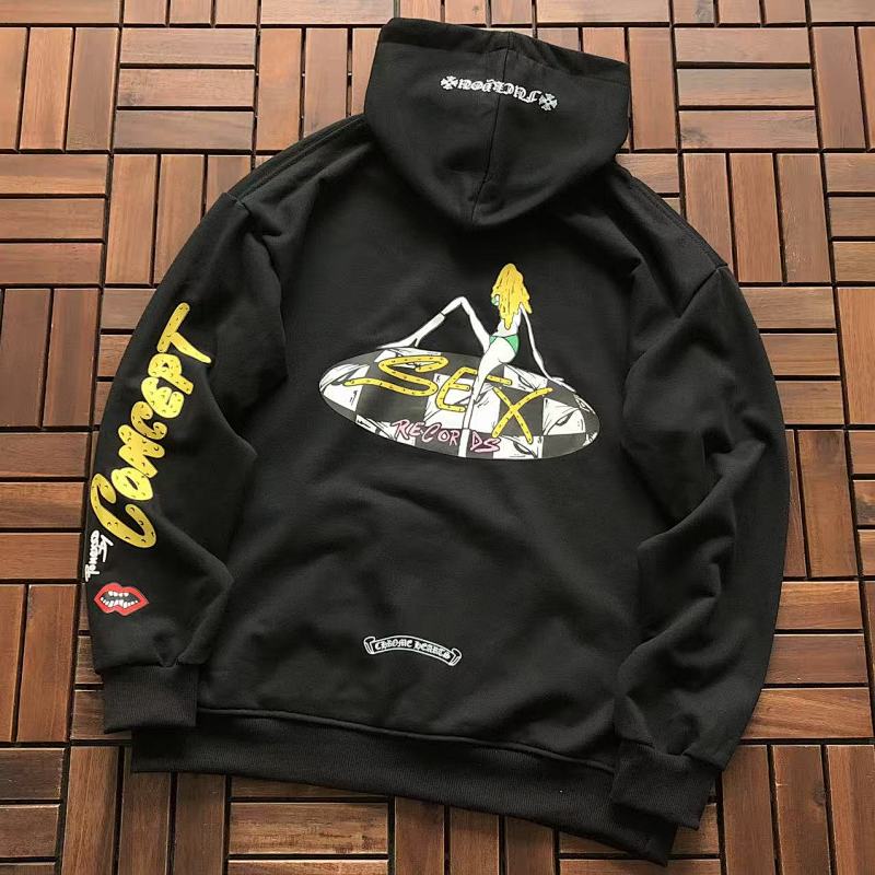 Chanel Chanel ~129 CH🔥OM🔥 HE🔥RTS HOODIE 77012344 (Im 176CM 58KG Iwear Size S In The Photo), photo 1