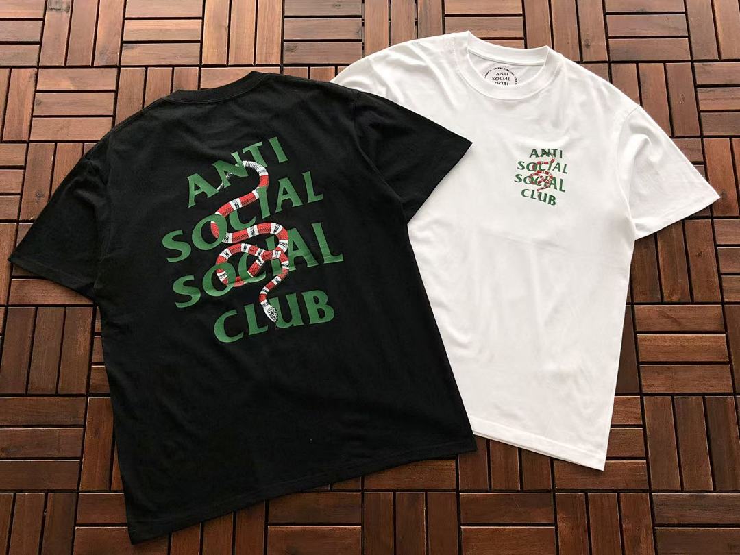 On Running ~85 ANTI SOCIAL CLUB T-SHIRT 55041250 (Im 185CM 70KG Iwear Size L In The Photo) - Image 5
