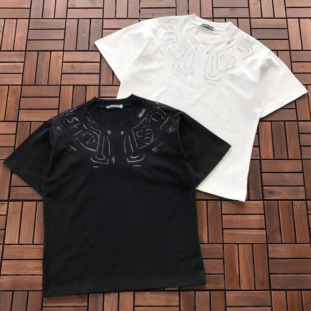 Chanel ~139 CH🔥OM🔥 HE🔥RTS T-SHIRT 77052738 (Im 185CM 80KG Iwear Size M In The Photo), photo 1