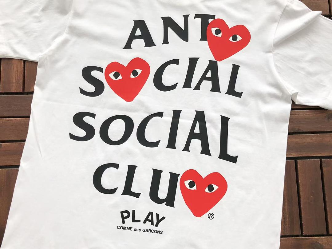 On Running ~85 ANTI SOCIAL CLUB & CDG T-SHIRT 55041572 (Im 185CM 70KG Iwear Size M In The Photo) - Image 12