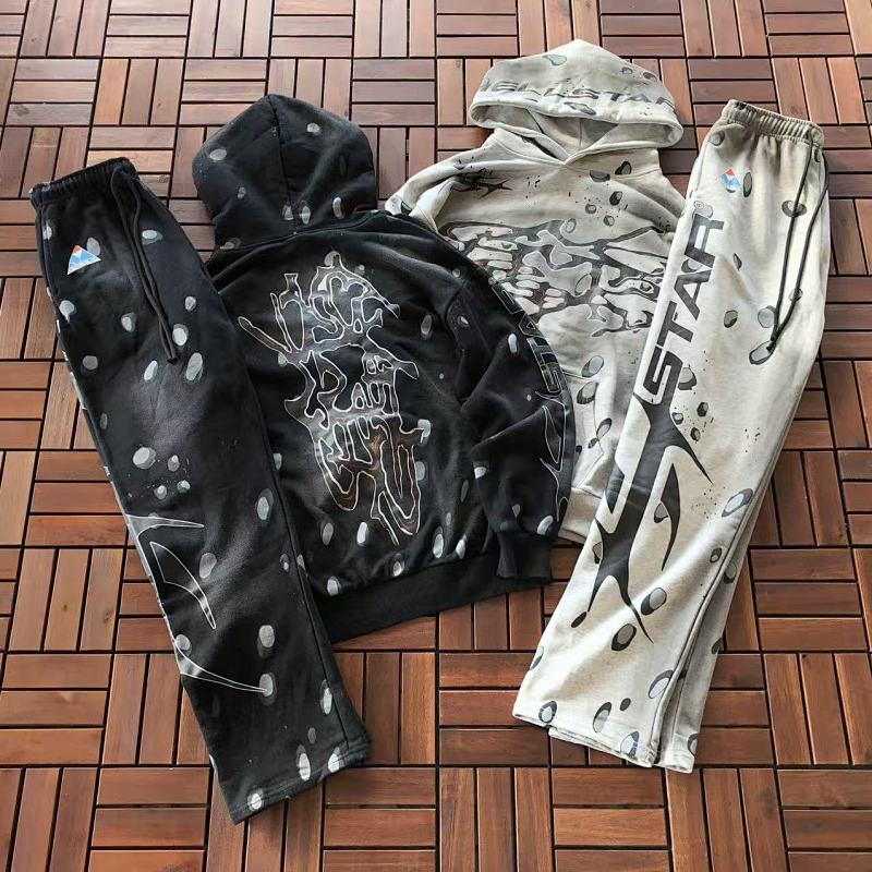 Other TOP~175 PANTS~169 HELLSTAR HOODIE TROUSERS 11111799 (Im 176CM 58KG Iwear Size S In The Photo), photo 1