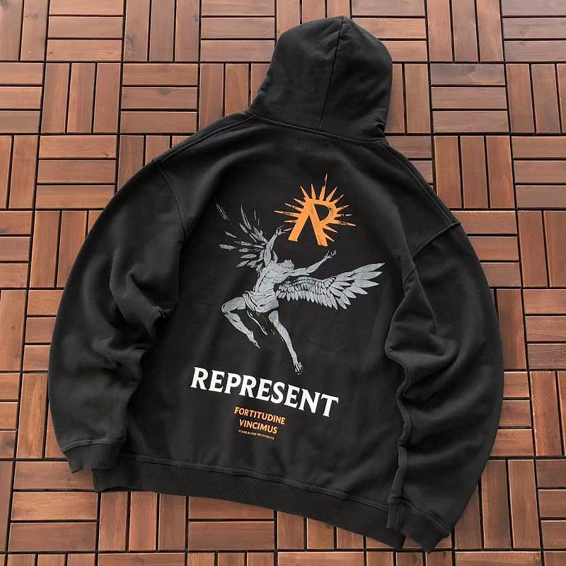 Other ~185 REPRESENT HOODIE 66041912 (Im 176CM 58KG Iwear Size M In The Photo), photo 1