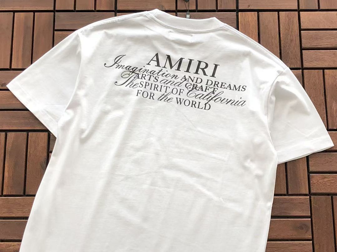 AMIRI ~85 AMIRI T-SHIRT 33112202 (Im 176CM 58KG Iwear Size M In The Photo) - Image 10