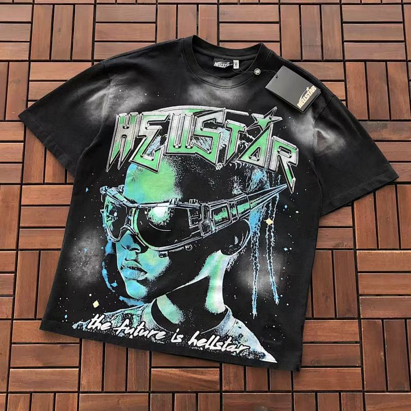Other ~89 HELLSTAR T-SHIRT 77040676 (Im 176CM 58KG Iwear Size M In The Photo), photo 1
