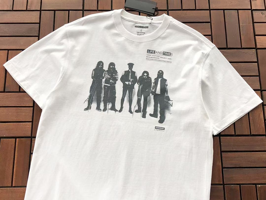 On Running ~109 NEIGHBORHOOD T-SHIRT 11102119 (Im 176CM 58KG Iwear Size L In The Photo) - Image 4