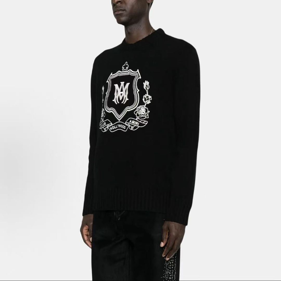 AMIRI ~165 AMIRI SWEATER 77050520 (Im 185CM 70KG Iwear Size M In The Photo) - Image 4