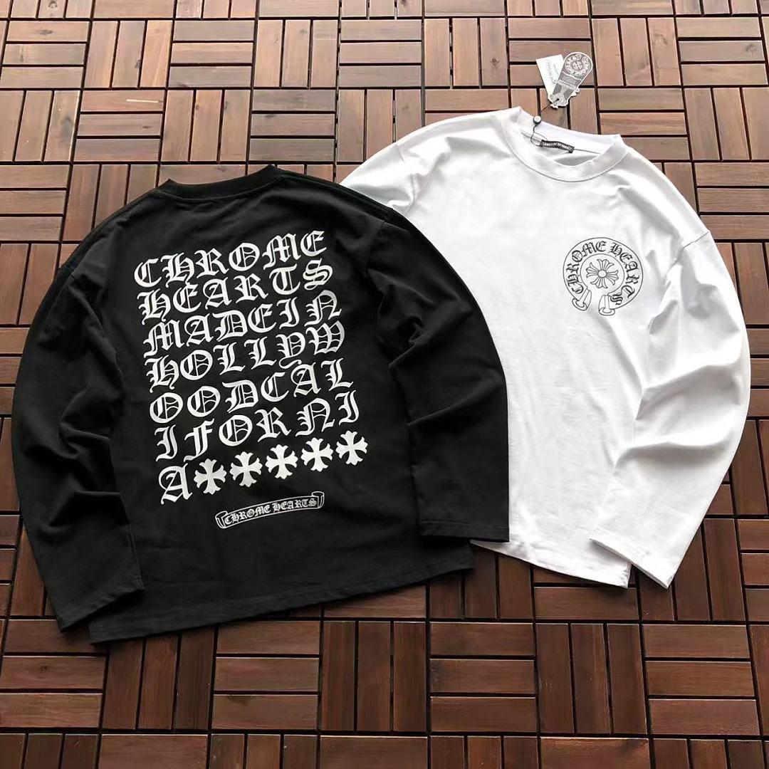 Chanel Chanel ~185 CH🔥OM🔥 HE🔥RTS LONG-SLEEVE 66080249 (Im 185CM 70KG Iwear Size L In The Photo), photo 1
