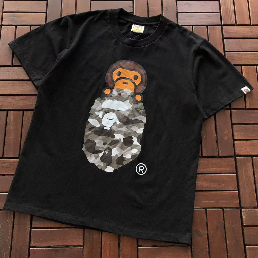 Bape Bape ~75 T-SHIRT 66072215 (Im 185CM 70KG Iwear Size M In The Photo), photo 1