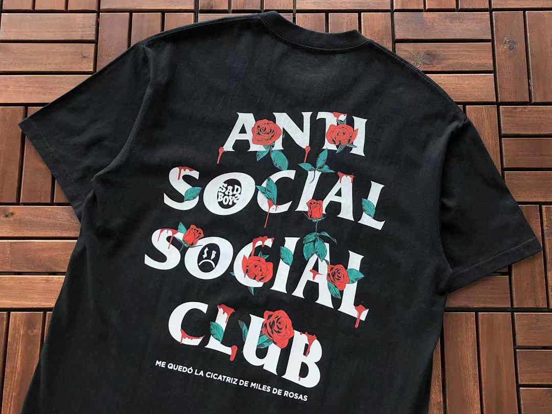 On Running ~85 ANTI SOCIAL CLUB T-SHIRT 11092864 (Im 180CM 68KG Iwear Size L In The Photo) - Image 16