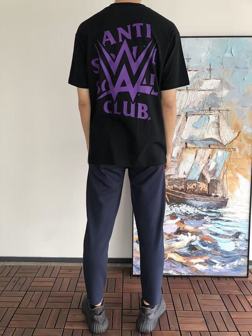 On Running ~85 ANTI SOCIAL CLUB T-SHIRT 55041223 (Im 185CM 70KG Iwear Size L In The Photo) - Image 4