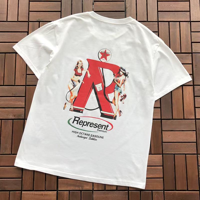 Other ~79 REPRESENT T-SHIRT 66061437 (Im 185CM 80KG Iwear Size M In The Photo), photo 1