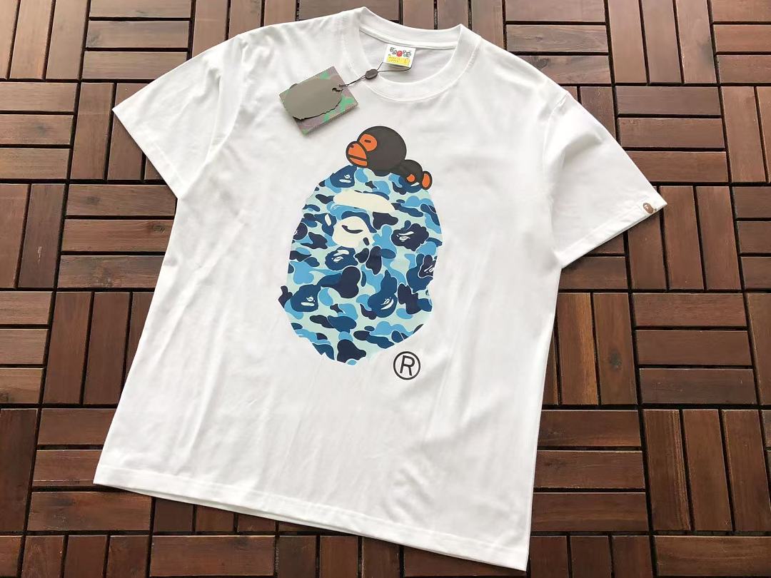 Other ~79 BAPE T-SHIRT 77072108 (Im 185CM 70KG Iwear Size L In The Photo) - Image 10