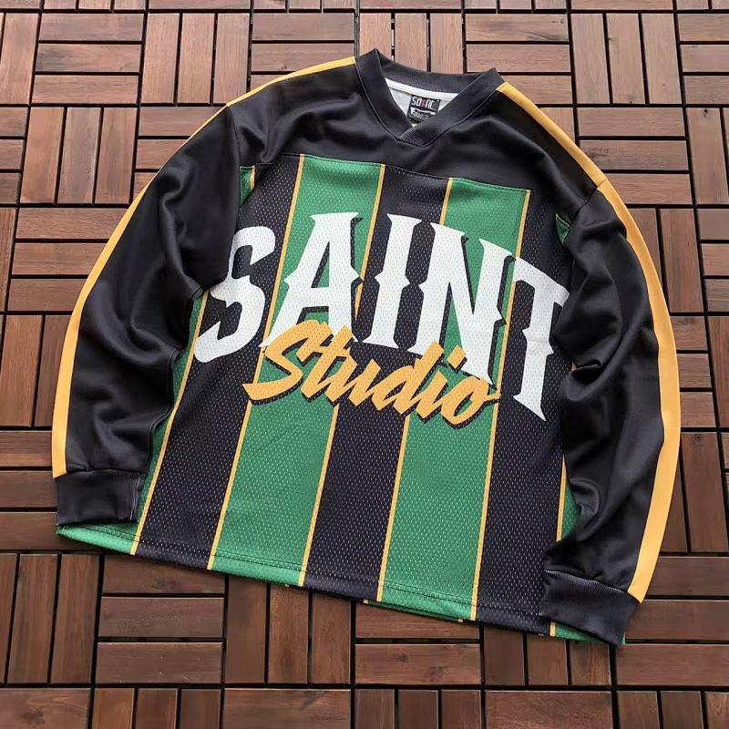 On Running ~ 99 SAINT MICHAEL LONG-SLEEVE 33110802 (Im 172CM 66KG Iwear Size M In The Photo), photo 1