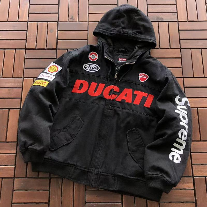 Other ~559 S🔥P🔥E🔥E & DUCATI COTTON JACKET 77072293 (Im 185CM 70KG Iwear Size M In The Photo), photo 1