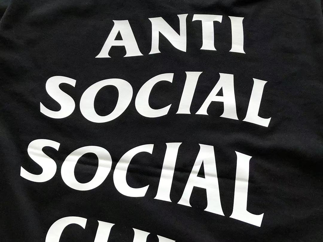 On Running ~85 ANTI SOCIAL CLUB T-SHIRT 55041399 (Im 185CM 70KG Iwear Size M In The Photo) - Image 13