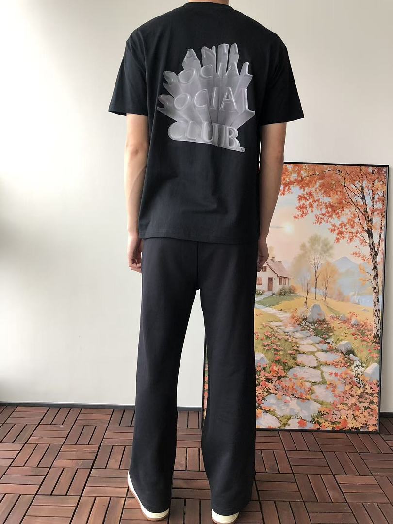 On Running ~85 ANTI SOCIAL CLUB T-SHIRT 55041533 (Im 180CM 68KG Iwear Size M In The Photo) - Image 4