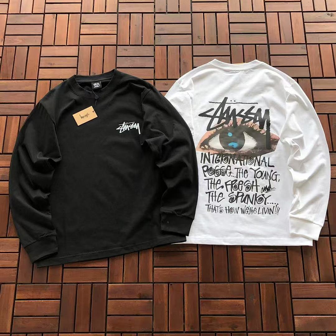 Other ~115 ST🔥S🔥Y LONG-SLEEVE 22091747 (Im 180CM 68KG Iwear Size M In The Photo), photo 1