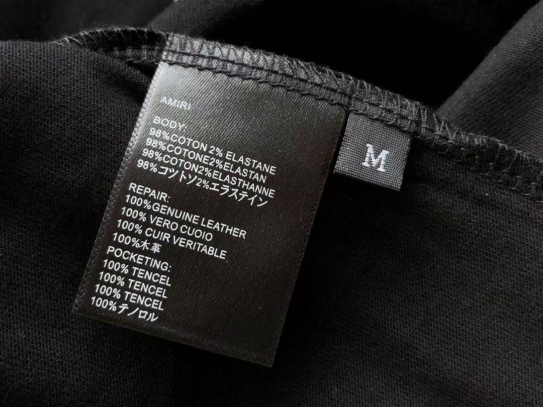AMIRI ~115 AMIRI T-SHIRT 66041708 (Im 185CM 70KG Iwear Size M In The Photo) - Image 15