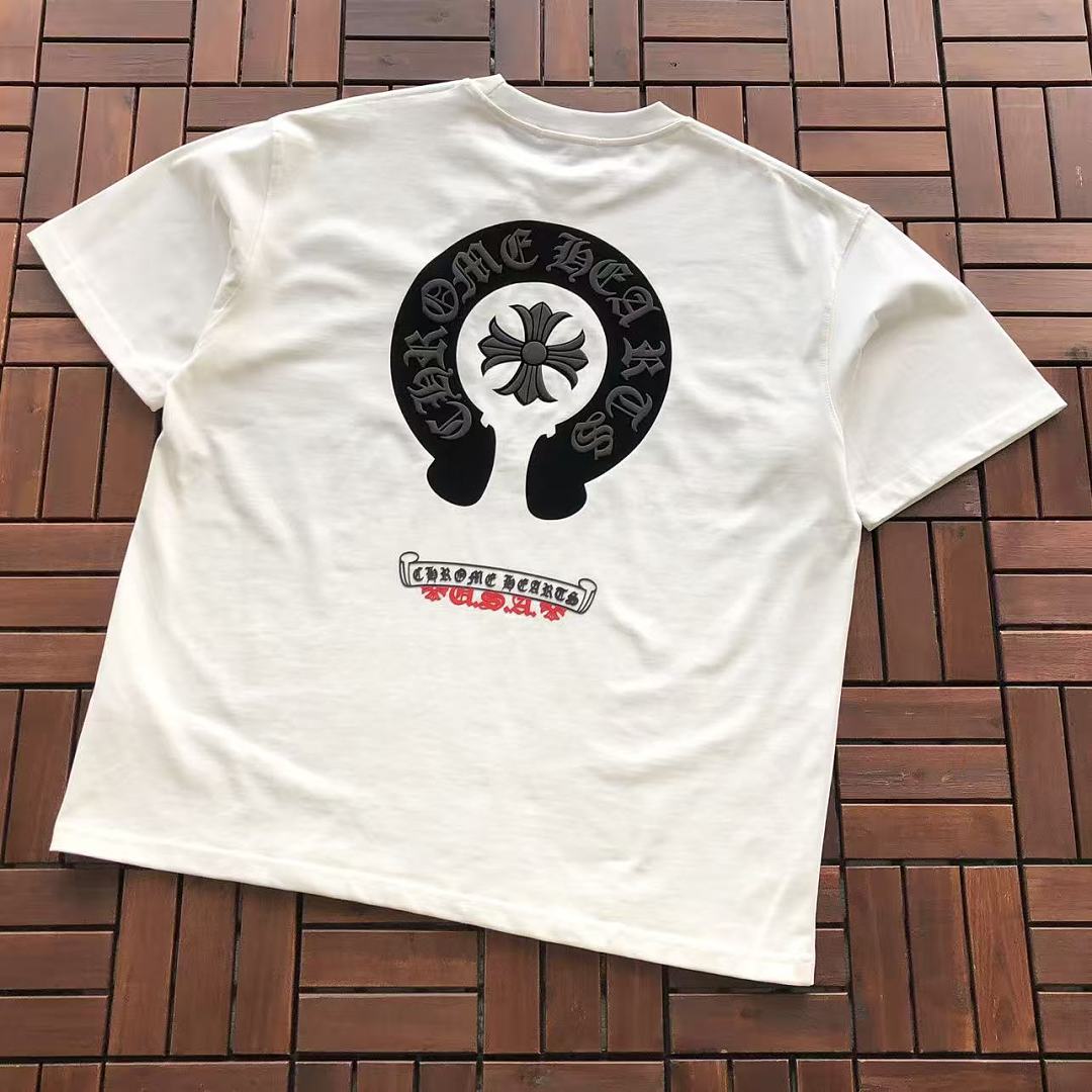 Chanel Chanel ~ 139 CH🔥OM🔥 HE🔥RTS T-SHIRT 55082109 (Im 185CM 70KG Iwear Size XL In The Photo), photo 1