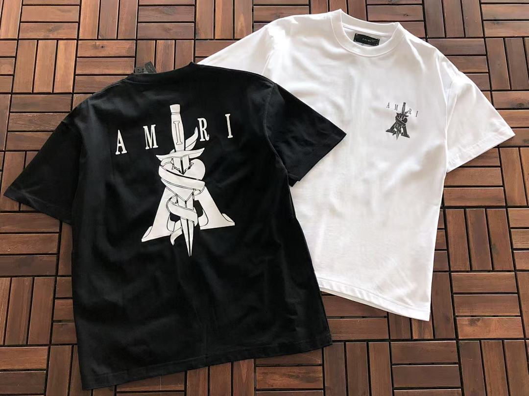 AMIRI ~85 AMIRI T-SHIRT 33112371 (Im 176CM 58KG Iwear Size M In The Photo) - Image 5