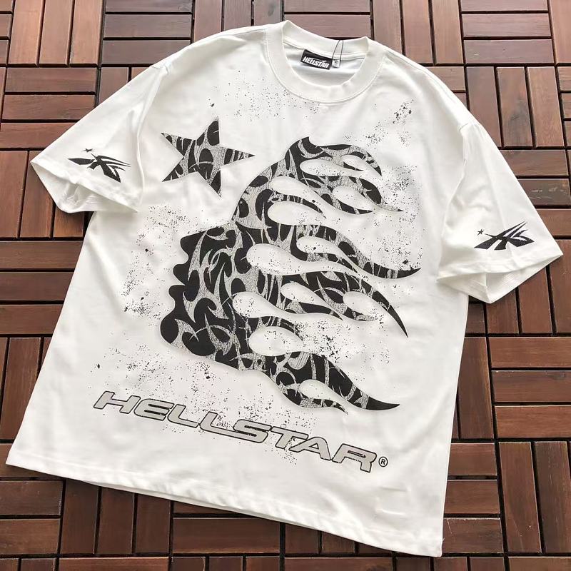 ~ 119 HELLSTAR T-SHIRT 55090115 (Im 185CM 70KG Iwear Size L In The Photo), photo 1
