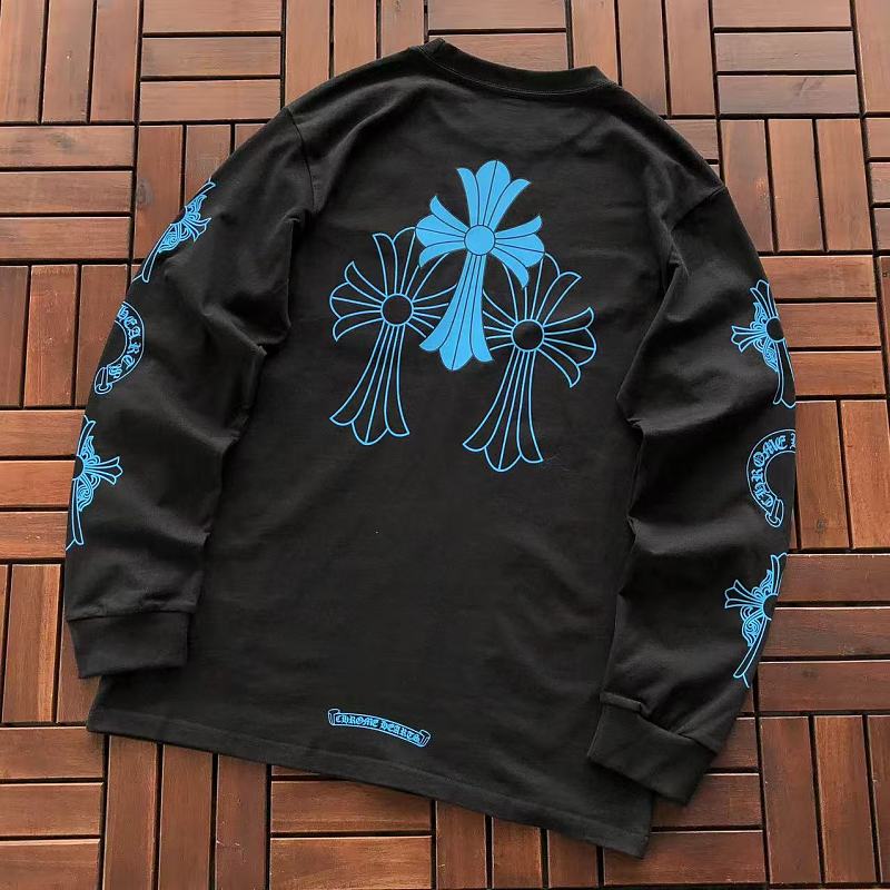 Chanel Chanel ~ 119 CH🔥OM🔥 HE🔥RTS LONG-SLEEVE 77083142 (Im 185CM 70KG Iwear Size M In The Photo), photo 1