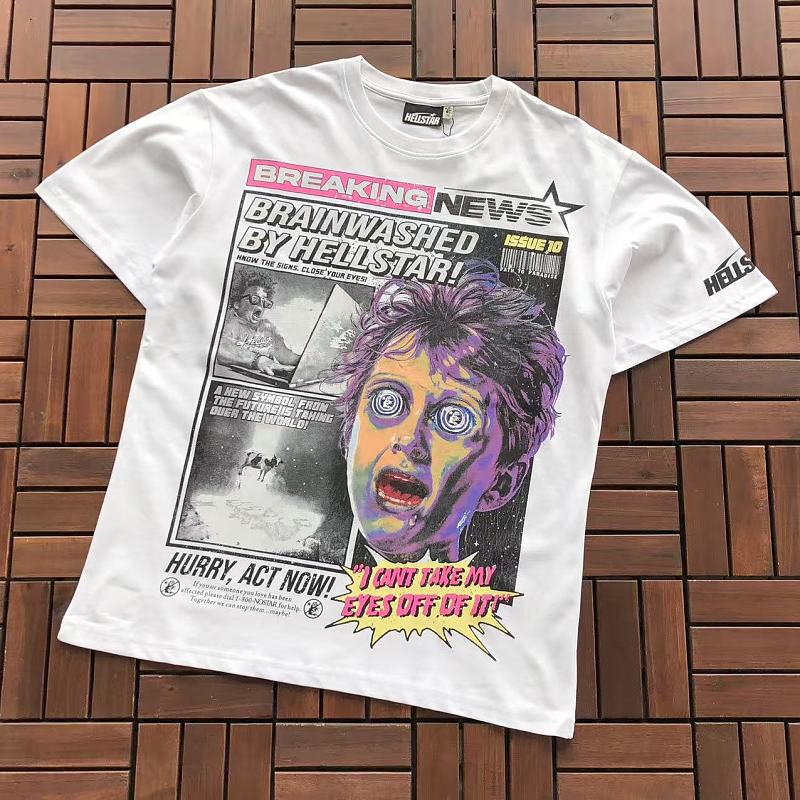~109 HELLSTAR T-SHIRT 66030484 (Im 176CM 58KG Iwear Size M In The Photo), photo 1