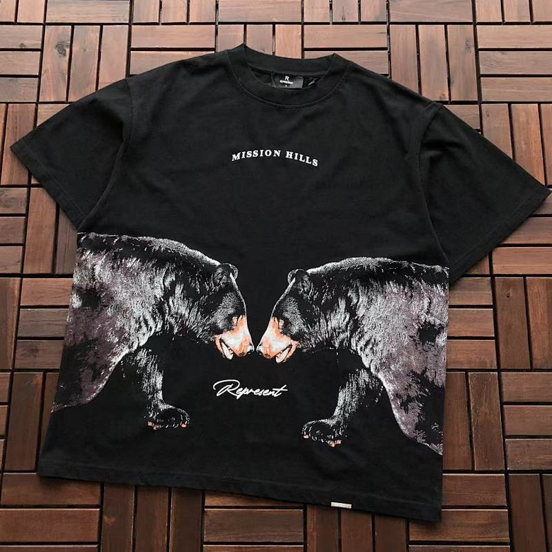 Other ~115 REPRESENT T-SHIRT 66030491 (Im 176CM 58KG Iwear Size M In The Photo), photo 1